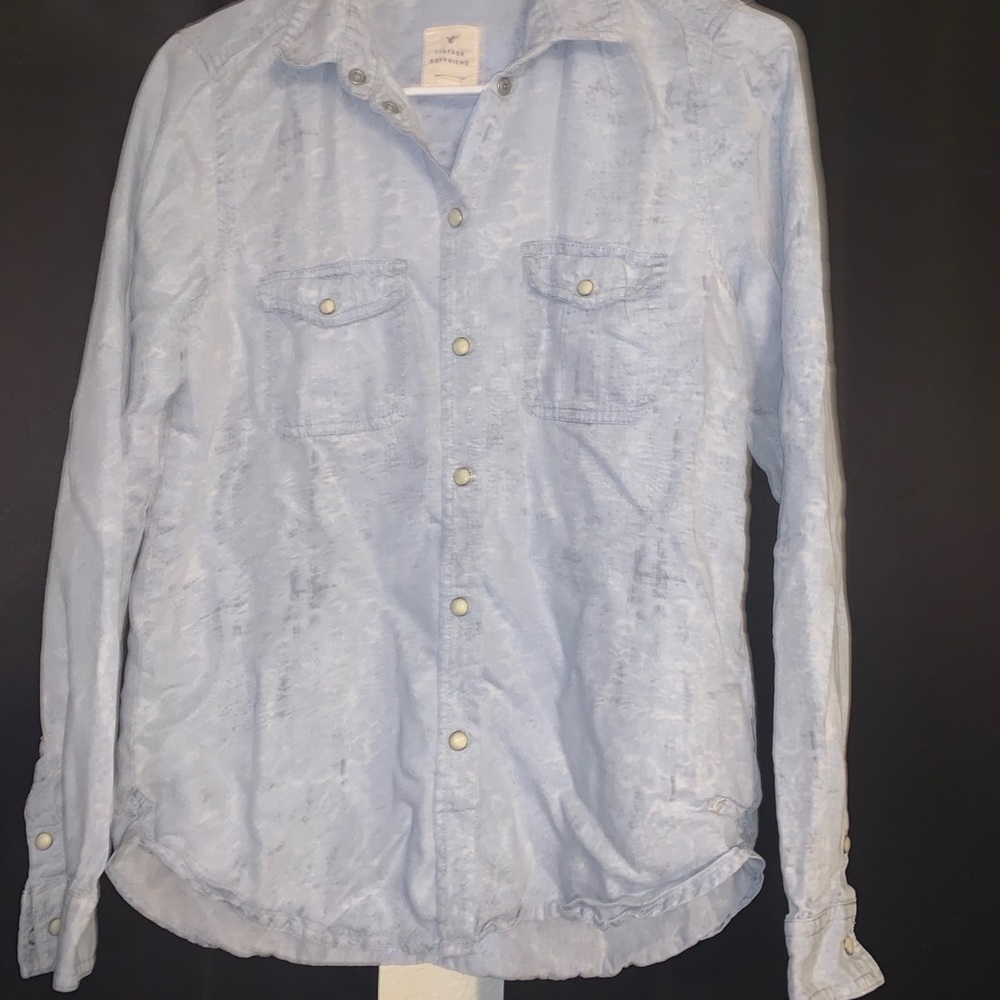 American eagle vintage boyfriend top